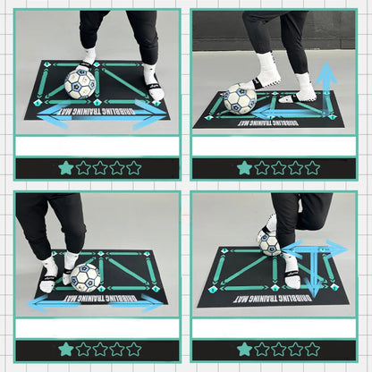 Dribble Master Soccer Training Mat